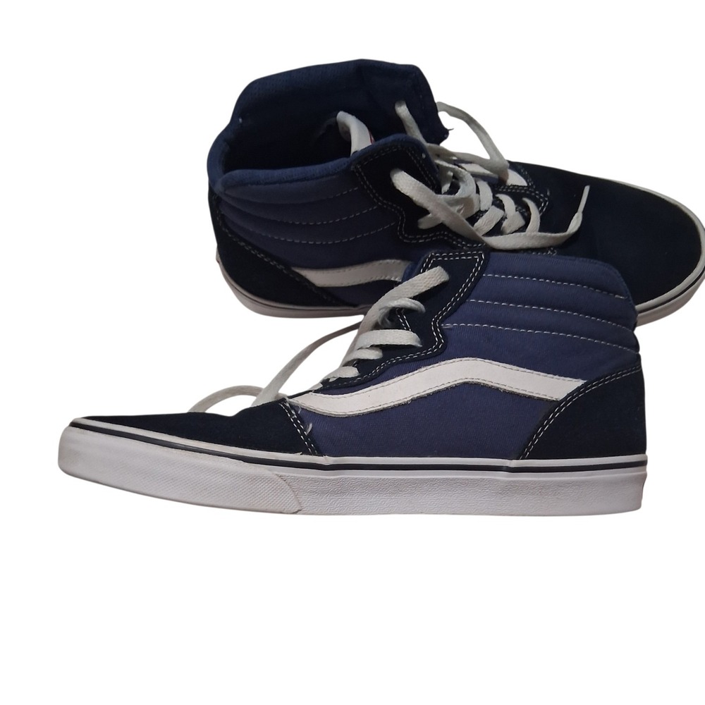 VANS Size 10 Sk8-Hi Off The Wall Blue VN0A32R2MXQ - Picture 5 of 14
